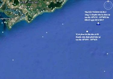 Công điện của Thủ tướng Chính phủ về việc tìm kiếm cứu nạn tàu vận tải Hải Thành 26 bị chìm tại khu vực biển Bà Rịa – Vũng Tàu